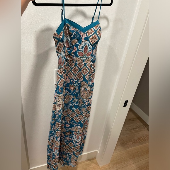 Floral Full Length Dress - Picture 1 of 3